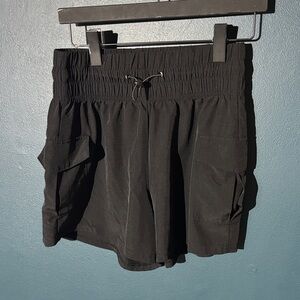 Black Women's Cargo Shorts